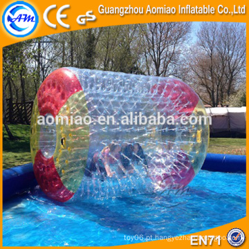 Jogos de água inflável ao ar livre água flutuante bola zorb bola de rolo de água preço